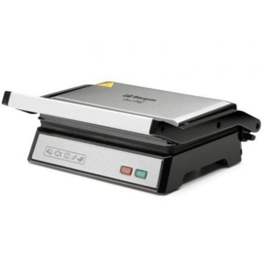 Grill Eléctrico Orbegozo GR 3260 1000W Placas Abatibles 180° Superficie Antiadherente