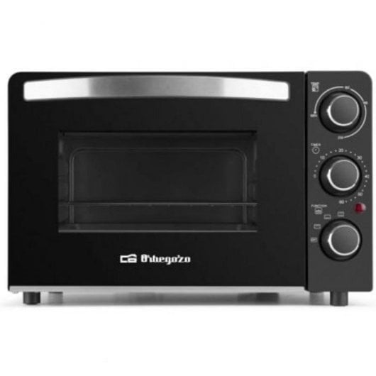 Horno eléctrico Orbegozo HCC 5015 15L Negro doble cristal temporizador 1300W multifunción