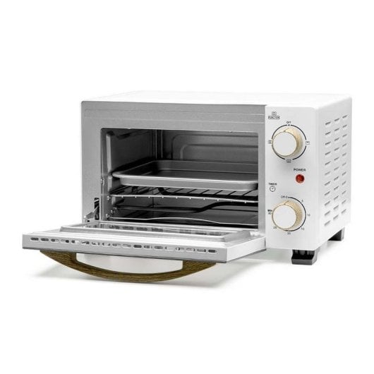 Mini Forno Orbegozo HO 990 Limpeza Manual 10L 38cm Temporizador Branco