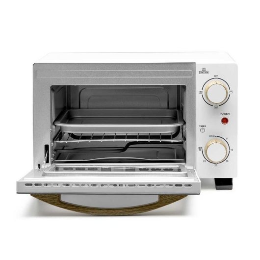 Mini Forno Orbegozo HO 990 Limpeza Manual 10L 38cm Temporizador Branco