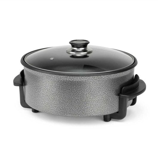 Olla Eléctrica Orbegozo PZ 3090 5L Termostato Regulable Antiadhente 1500W Tapa Cristal 30cm