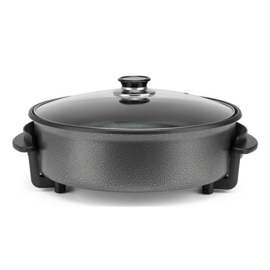 Olla eléctrica Orbegozo PZ 3670 1500W 5L antiadherente termostato desmontable vidrio 36cm