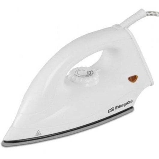 Plancha Orbegozo SV 1270 1200W Suela Antiadherente Seguridad Regulador Temperatura Cable Largo