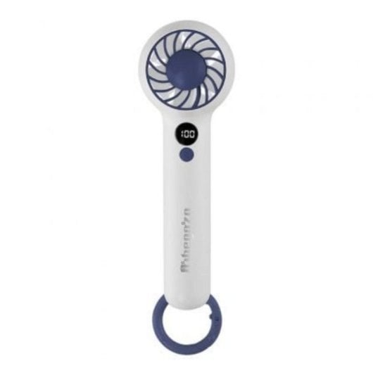 Ventilador de Mano Orbegozo HF 2200 3 Velocidades 1200mAh Display Digital USB-C Compacto