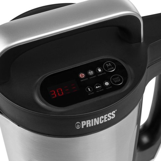 Sopera eléctrica Princess 214002 Family XL 2L Acero Inoxidable 1000W Botones Seguridad