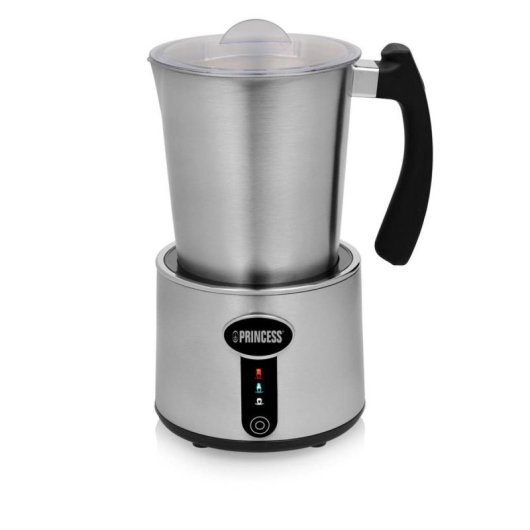 Espumador de leche Princess 243005 650W acero inoxidable 3 funciones automáticas 0,25L