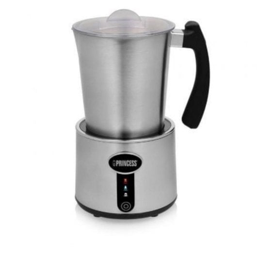 Espumador de leche Princess 243005 650W acero inoxidable 3 funciones automáticas 0,25L