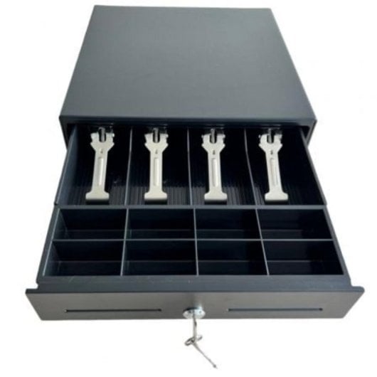 Kassenlade Premier 330 HQ-B Automatisch 33x36 cm 4 Scheinfächer 8 Münzfächer Schwarz