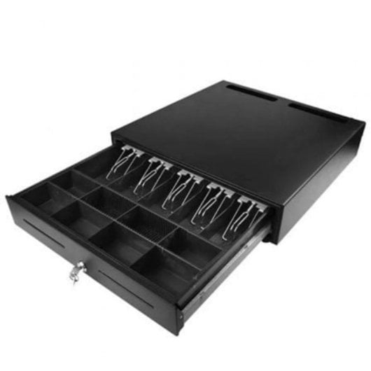 Cajón de efectivo Premier 46HQAB Metall Schwarz 460 x 460 mm Cajón de efectivo Premier 46HQAB Metall Schwarz 460 x 460 mm