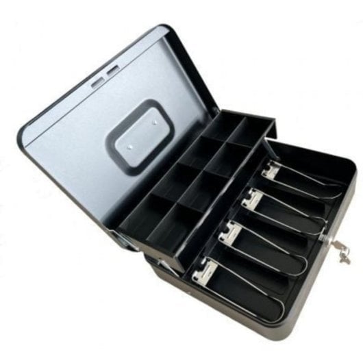 Cajón de efectivo Premier CB-48 Manual Metall Schwarz 325x270x125 mm