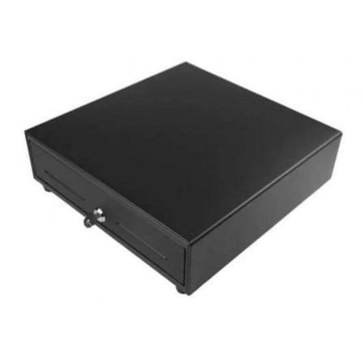 Cajón Portamonedas Premier M41 HQ-B Manual Negro 5 Compartimentos Billetes 8 Monedas 41x41cm