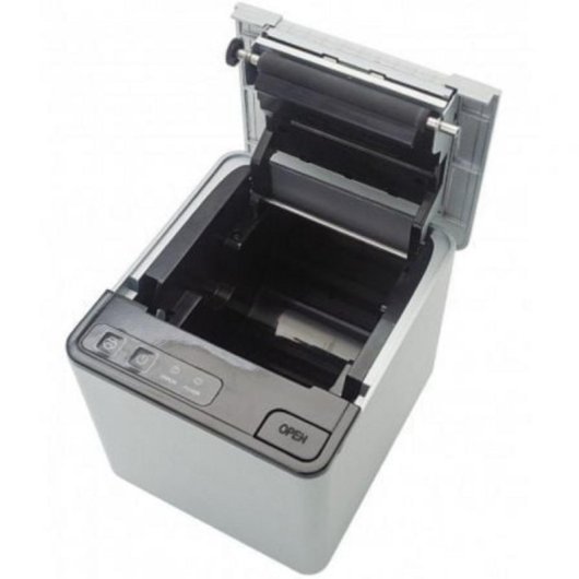 Impresora Térmica USB Ethernet Serie Premier ITP-84 S plateada con cortador automático