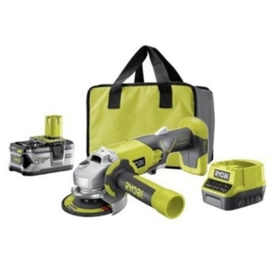 Amoladora Ryobi ONE+ R18AG-140S 18V Sin Cable 1x4.0Ah 115mm Bolsa Transporte