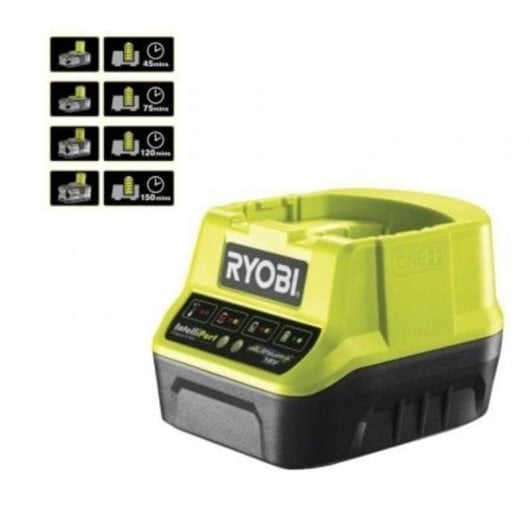 Akku Ladegerät Ryobi RC18120-125 18V 2.0Ah One+ Lithium+ Akku Ladegerät Ryobi RC18120-125 18V 2.0Ah One+ Lithium+