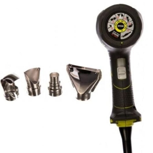 Decapatore Ryobi EHG2020LCD 2000W con Rascatore e 4 Ugelli Decapatore Ryobi EHG2020LCD 2000W con Rascatore e 4 Ugelli