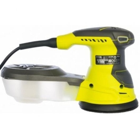 Lijadora excéntrica Ryobi ROS300 300W velocidad variable 125mm con 5 lijas