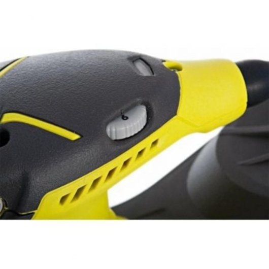 Lijadora excéntrica Ryobi ROS300 300W velocidad variable 125mm con 5 lijas
