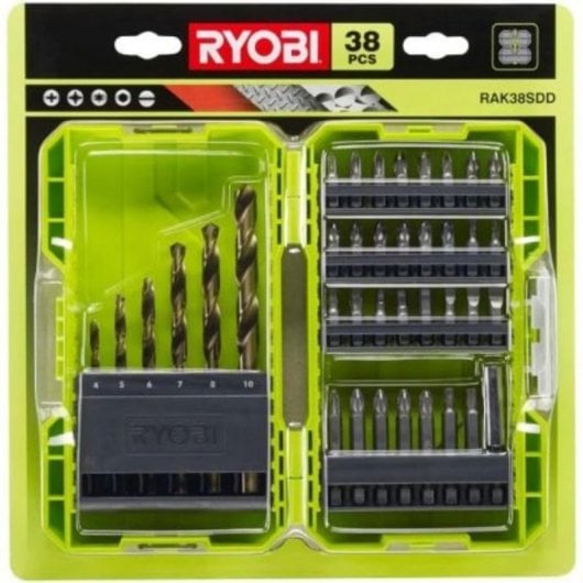 Bohrer- und Schraubbit-Set Ryobi RAK38SDD 38-teilig Bohrer- und Schraubbit-Set Ryobi RAK38SDD 38-teilig