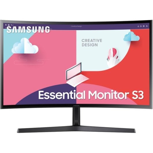 Monitor Samsung S36C 27" FHD 1920x1080 75Hz VA Curved FreeSync Eye Saver
