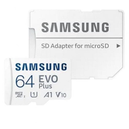 MicroSD Samsung EVO Plus MB-MC64S 64GB UHS-I 160MB/s Class 1 U1 V10