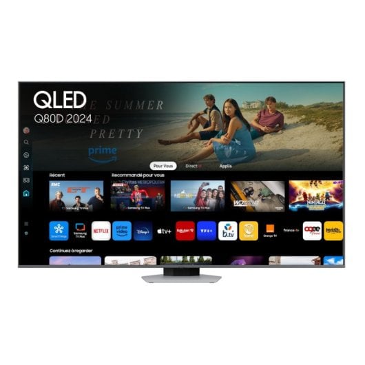 TV Samsung QLED TQ75Q80DATXXC 75" 4K Direct Full Array Dolby Atmos Gaming Hub