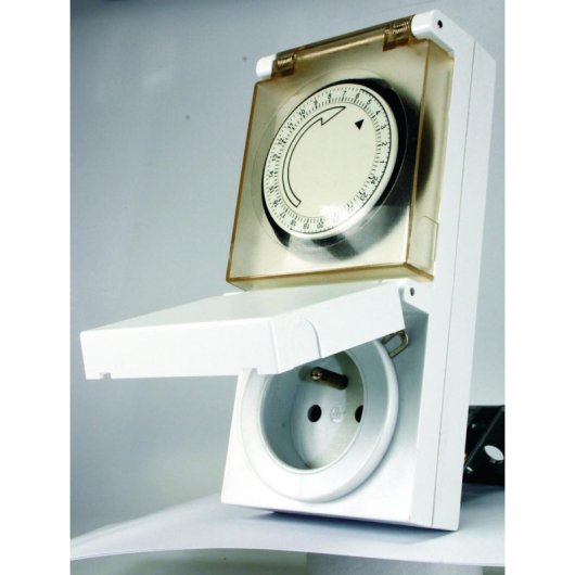 Programmateur Smartwares TM116B Enchufe Temporisé Blanc 3500W IP44