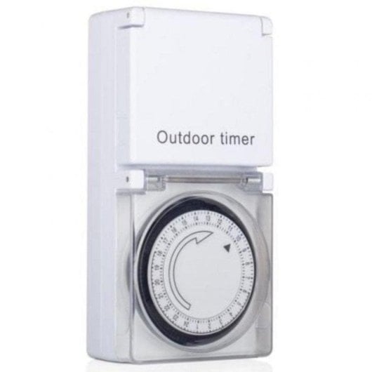 Prise intelligente Smartwares TM116B Mécanique Étanche IP44 Usage extérieur