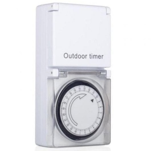 Programmateur Smartwares TM116B Enchufe Temporisé Blanc 3500W IP44
