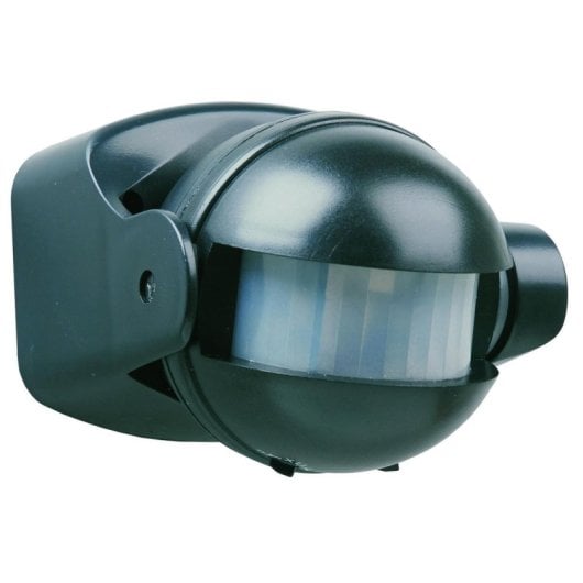 Bewegungsmelder Smartwares ES34 180° 12m Reichweite IP44 1200W schwarz