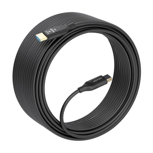 Cable HDMI AISENS A148-0931 25M 18Gbps 4K HDR Fibra Óptica+Cobre Macho/Macho