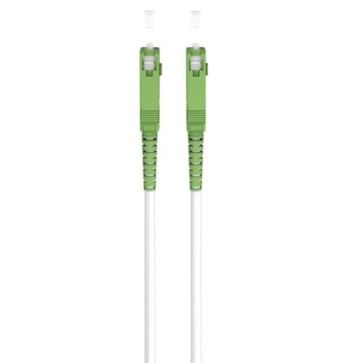Cable fibra óptica Aisens A152-0495 SC/APC-SC/APC 9/125µm G657A2 Simplex LSZH 3m Blanco