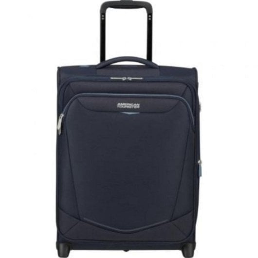 Maleta de cabina American Tourister SummerRide Upright Navy 55x40x23 cm 2 ruedas expandible TSA Recyclex
