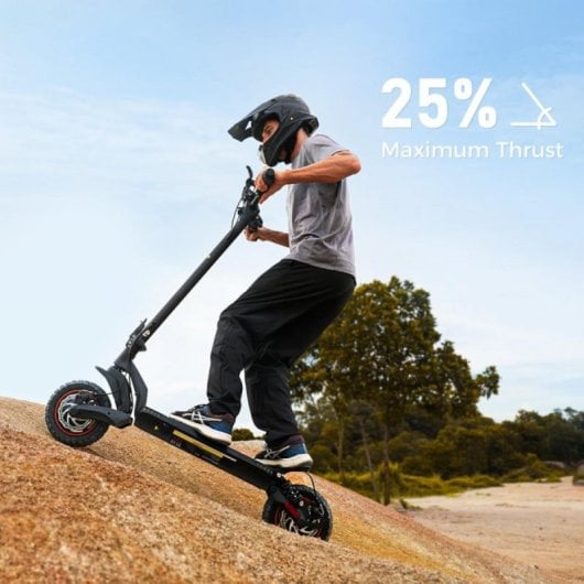Patinete eléctrico iScooter iX7 Pro motores duales 1000W, 60km/h, autonomía 60km, app y sistema de iluminación total