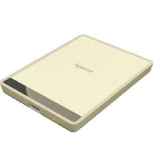 SSD Externo Apacer AS724 1TB 500MB/s USB 3.2 Gen2 Antigolpes Crema Ultraligero