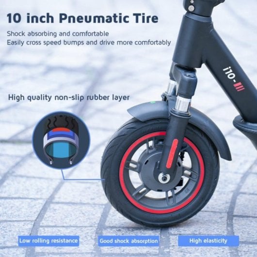 Elektroroller iScooter i10 650 W Motor 42 V 15 Ah Batterie 45 km Reichweite Elektroroller iScooter i10 650 W Motor 42 V 15 Ah Batterie 45 km Reichweite