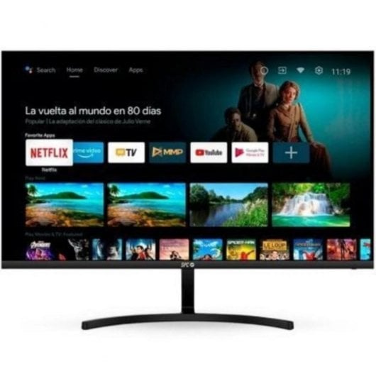 Monitor SPC SMART MONITOR 900027N 27" VA Full HD Android TV Wi-Fi Altavoces