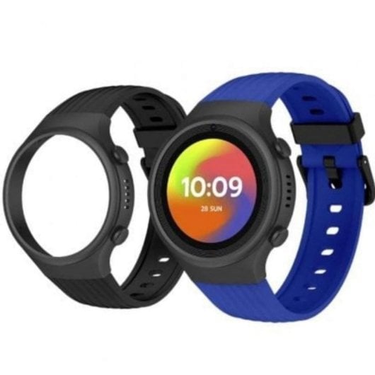 Smartwatch SPC Smartee 4G Junior GPS 4G Cámara Azul doble correa seguridad infantil