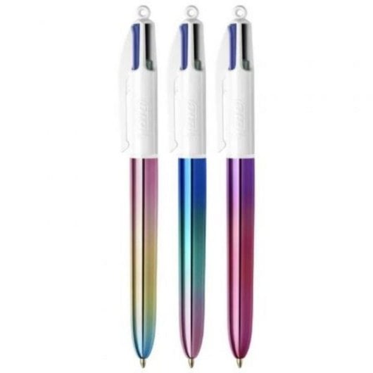 Stylo Bille BIC 4 Colours Gradient 511030 Pointe 1,0 mm Corps Dégradé