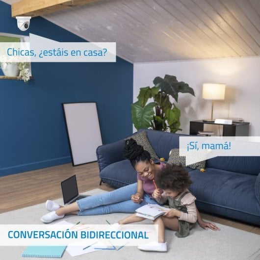 Câmara Vigilância Motorizada Nivian 2K WiFi Deteção Movimento Áudio Bidirecional