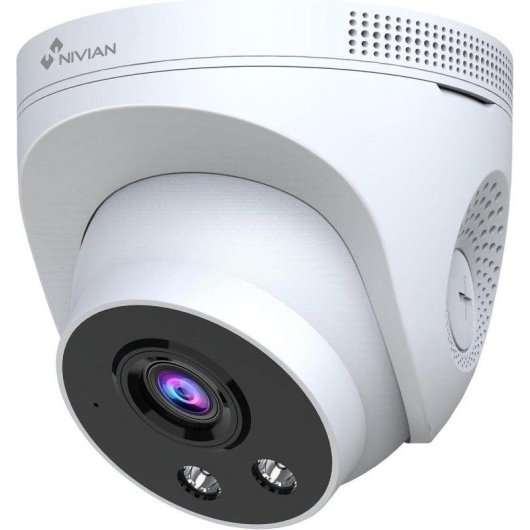 Videocamere di sorveglianza Nivian NV-DOM30-W6 2K Visione Notturna Interna Rilevamento IA Audio Bidirezionale