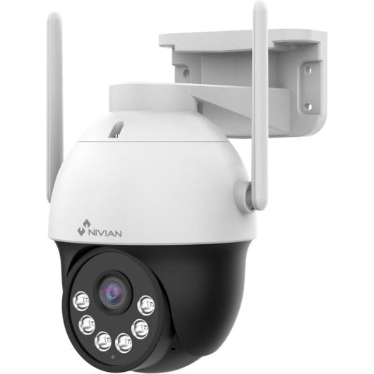 Cámara WiFi NIVIAN 2K Super HD Extérieure Détection AI Audio Bidirectionnel