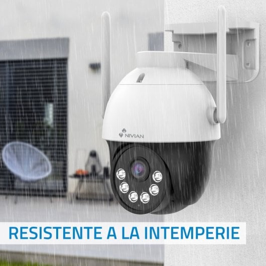Câmera WiFi NIVIAN 2K Super HD Visão Noturna Dual Deteção Inteligente com IA Câmera WiFi NIVIAN 2K Super HD Visão Noturna Dual Deteção Inteligente com IA