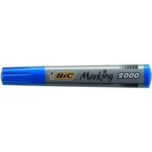 Marque BIC Marqueurs Permanents 2000/4.9mm/12 unités/Azul/1,7mm
