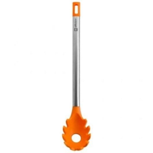 Cuchara de pasta Bra Efficient A195009 Naranja 35 cm Nylon Silicona Resistente 220ºC Antiadherente