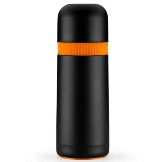 Termo per Alimenti Bra Enjoy Efficient 1000ml Acciaio Inox Nero/Arancio Antiscivolo