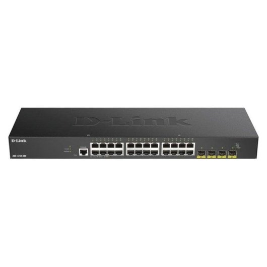 Switch D-Link DGS-1250-28X 24 Porte Gigabit 4 SFP+ 10G Gestione Avanzata