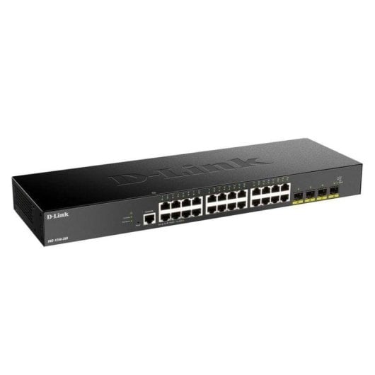 Switch D-Link DGS-1250-28X 24 Porte Gigabit 4 SFP+ 10G Gestione Avanzata