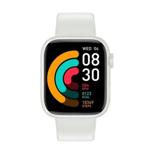 Forever IGo Watch 3 JW-500 Bluetooth 44mm IPS Bianco S/M IP65 Pulsossimetro Cardio Sonno Pressione
