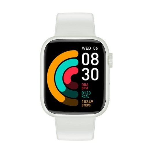 Forever IGo Watch 3 JW-500 Bluetooth 44mm IPS Bianco S/M IP65 Pulsossimetro Cardio Sonno Pressione