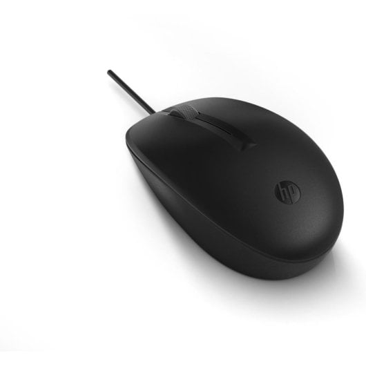 Ratón HP con cable 1200 DPI Ambidextro Láser USB tipo A Negro